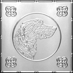 2427 Tin Ceiling Tile - MANS BEST FRIEND - Ceiling Tile