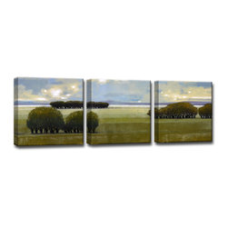 Ready2HangArt��_��__��_��__ - Ready2Hangart 'Nice Green' By Norman Wyatt Jr. Canvas Art, 24"x24" - Prints And Posters