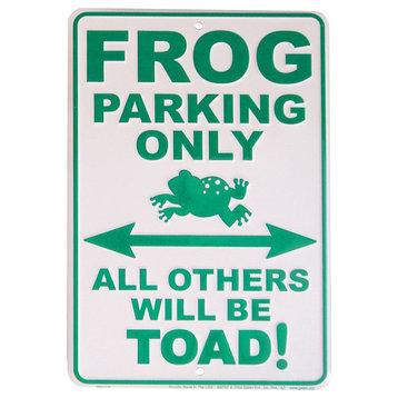 Frog Parking Sign