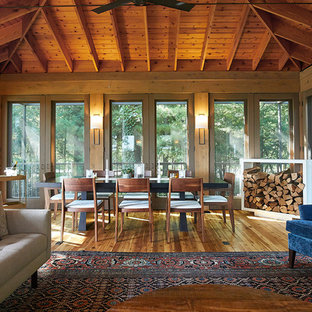 75 Beautiful Rustic Sunroom Pictures Ideas Houzz