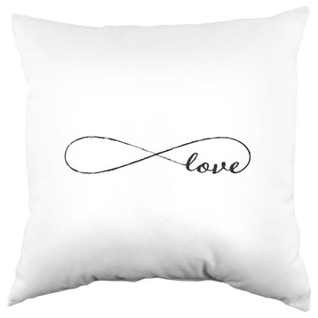 Infinite Love Double Sided Pillow, 16"x16"