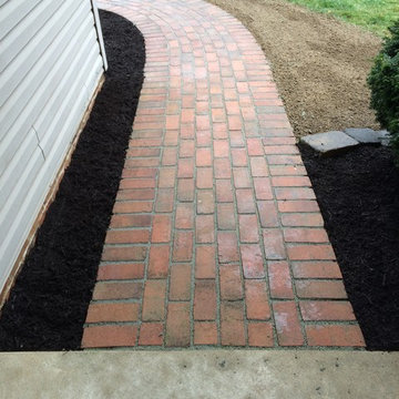 Brick Walkway Installation