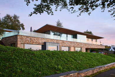 Design ideas for a contemporary home design in Devon.