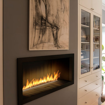 Primefire in casing by Planika / Private residence in Miami Beach, Florida