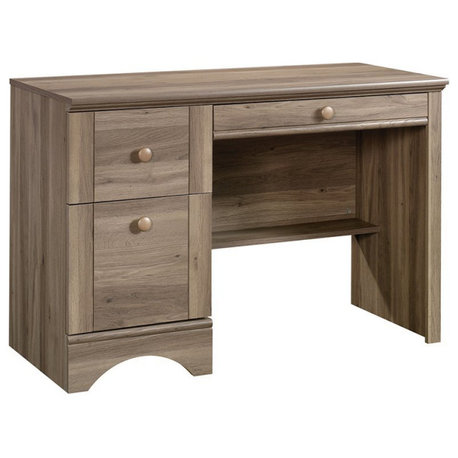 Sauder Harbor View Engineered Wood Computer Desk in Salt Oak