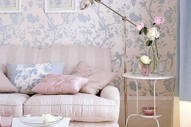 Living room - living room idea in New York