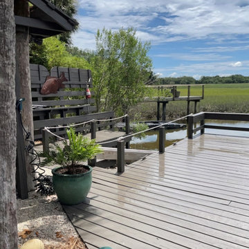 St. Simons Deck Restoration with Carpentry Repairs & Protective Finish