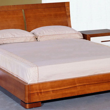 Maya Platform Bed in Teak - $838