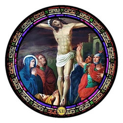 Panel#10029 / Station 12: Jesus Dies on the Cross - Windows And Doors