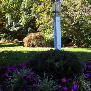 Modern Lampost Planting