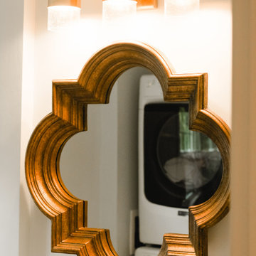 1970's Center Hall Colonial gets a chic overhaul