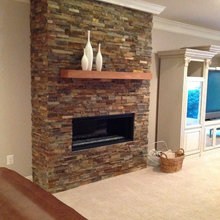 Basement Fireplace