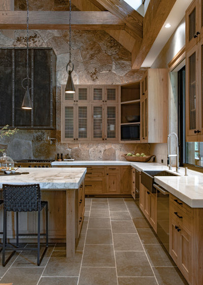 Rustic Kitchen by KTG Design