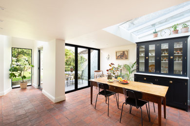 This is an example of a dining room in London.
