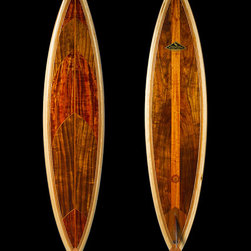 7'-3" Wooden Surfboards - Products