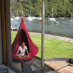 Cacoon - Single - Chili Red - Hammocks And Swing Chairs