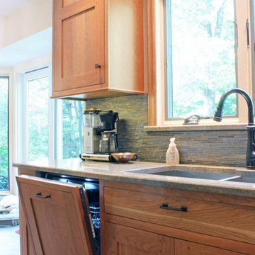 Arts & Crafts Kitchen with Cherry Pegs