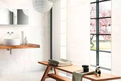 Bathroom - transitional bathroom idea in New York