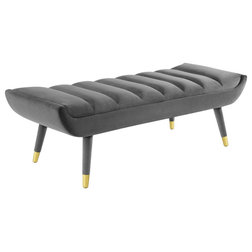 Midcentury Upholstered Benches by Simple Relax
