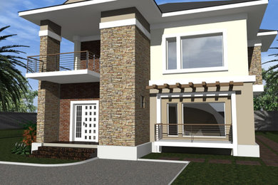 Elegant balcony photo in Other