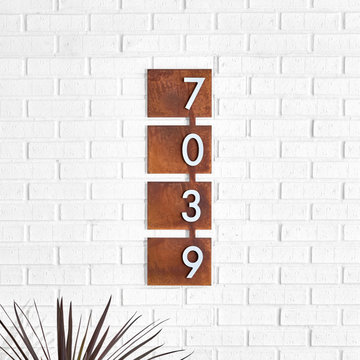Wall Mounted Address Signs