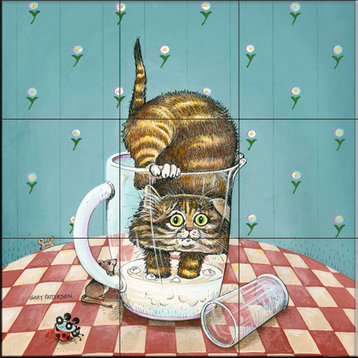 Tile Mural, Curiosity by Gary Patterson