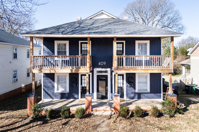Inspiration for a modern exterior home remodel in Charlotte