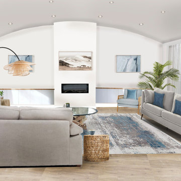 Cornish Home - Living Room