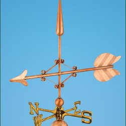 Copper Arrow Weathervane - Weather Vanes
