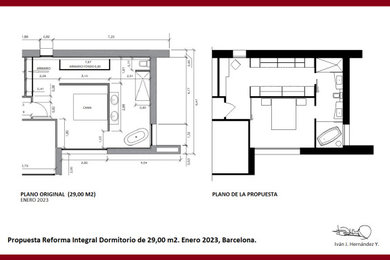 Popuesta Refora Integral Dormitorio de 29,00 m2