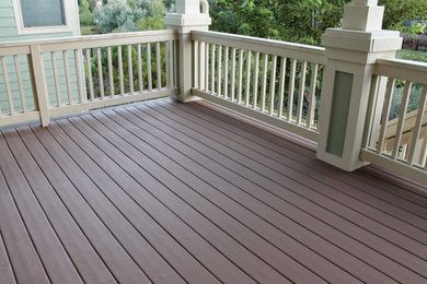 Example of a deck design in Vancouver