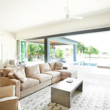 Modern Family Room | Ft Lauderdale