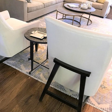 View of club chairs