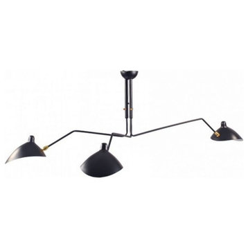 Retro 3 Arms Serge Mouille Creative Duckbill Ceiling Lights