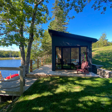 Boathouse + Screened-Room – Lakeside – Mineville, Nova Scotia