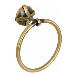 Secret Bath. Towel Ring. Old brass. Toledo Collection - Towel Rings