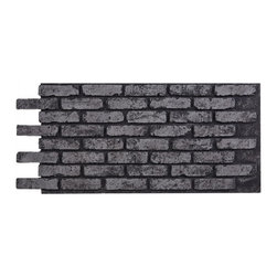 173-CHICAGO BRICK WALL PANEL - 24"H - Wall Panels