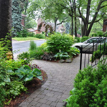 no lawn front yards