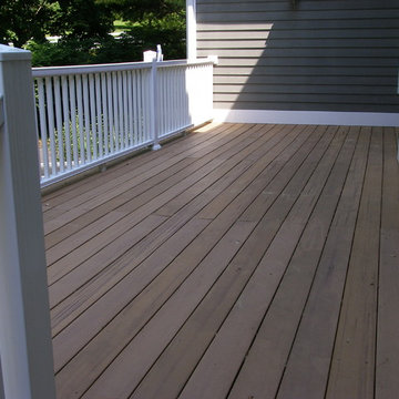 Multi Level Trex Deck & Artisan Railings - Bernardsville NJ
