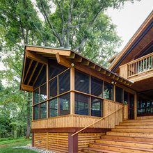Lake Under Cabin