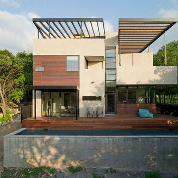 Carved Cube House