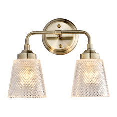 Westport 2-Light Bath Fixture, Antique Brass