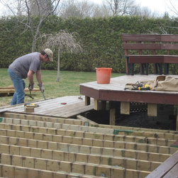 Removing old decking boards - Deck Tiles And Planks