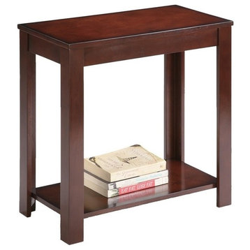 24" Traditional Dark Cherry Side/End Table
