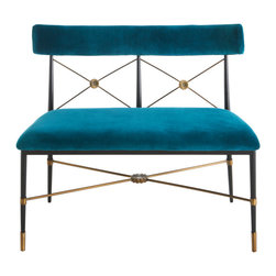 Jonathan Adler - Rider Two-Seater Dining Bench - Dining Benches