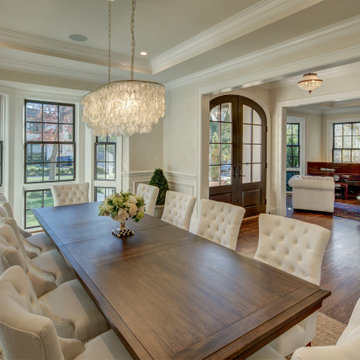 New Stucco Custom Home, Edgemore Bethesda MD