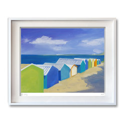 Beach Cottages #3 - Fine Art Prints