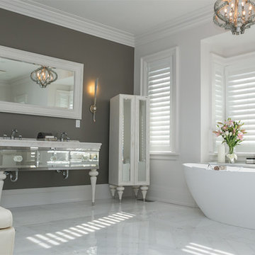 Transitional Master Bathroom
