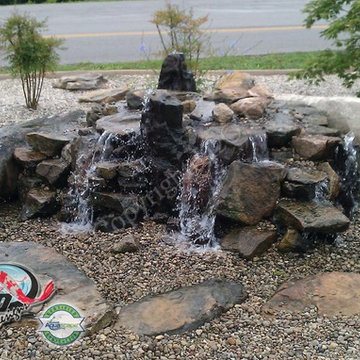 Pondless Waterfalls Ideas for your Kentucky Landscape