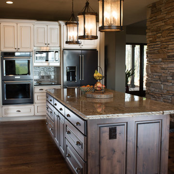 Rustic Kitchen on Tranquility Ridge